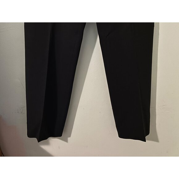 Lafayette 148 Pants Women Sz 2 Black Wool Blend Trouser Career Luxury Corpcore - Picture 13 of 16